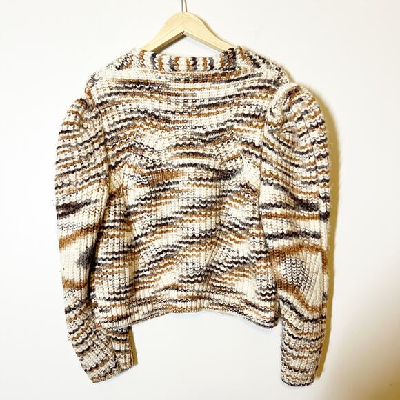 Ulla Johnson Greta Alpaca Blend Cardigan Marled Knit Medium - Picture 8 of 15